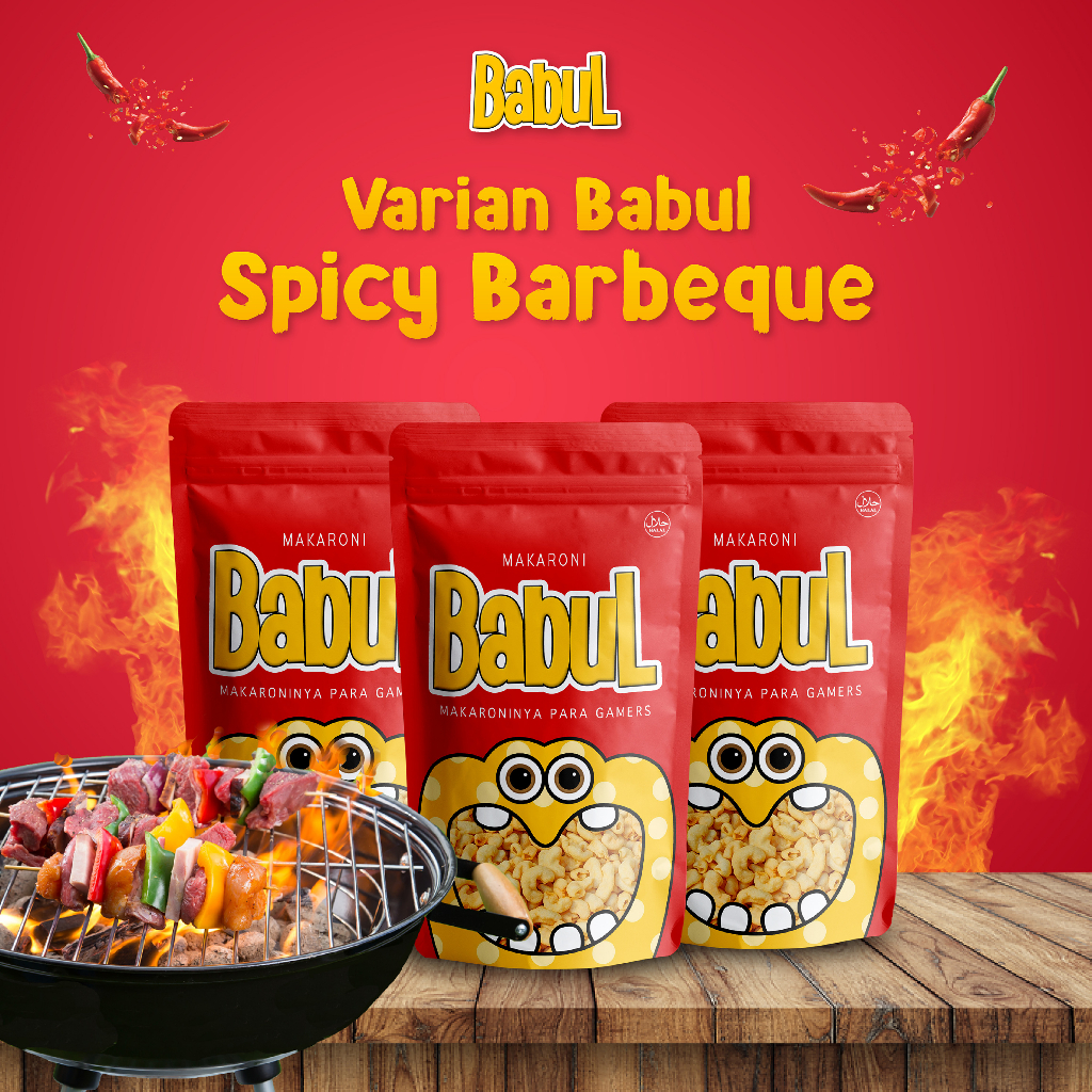 

Makaroni Babul BARBEQUE SPICY Terlaris Murah dan Enak