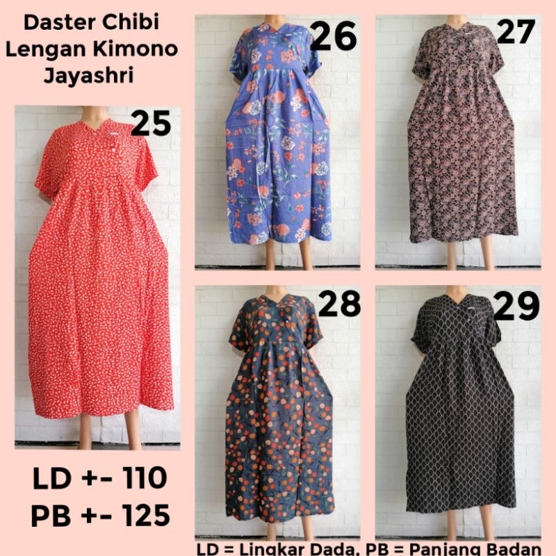 DASTER CHIBI LENGAN KIMONO JAYASHRI LD 110 ADEM BUSUI FRIENDLY