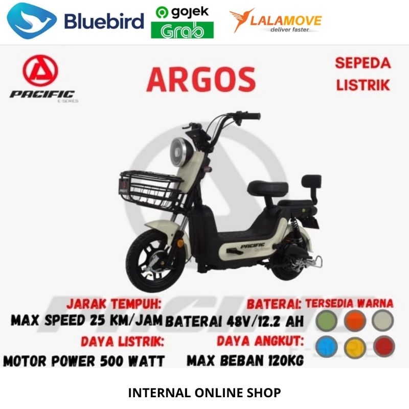 Sepeda Listrik Exotic Argos Garansi Resmi