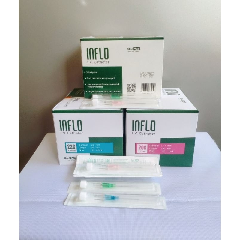 Abbocath / INFLO IV Cath STD No 18 ,20,22,24,26 PCS