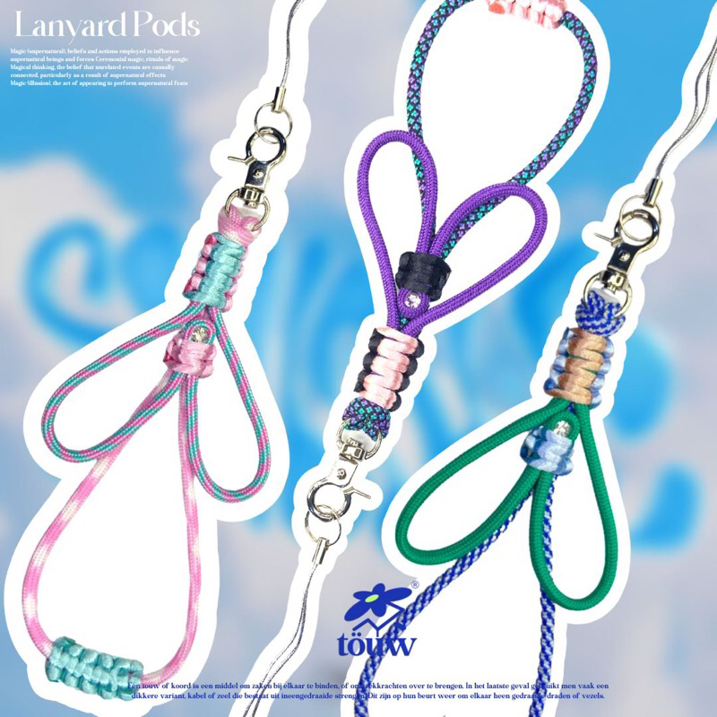 Lanyard Phone Strap | Touw | Lanyard | Strap Hp | Hand Strap | Strap Pods