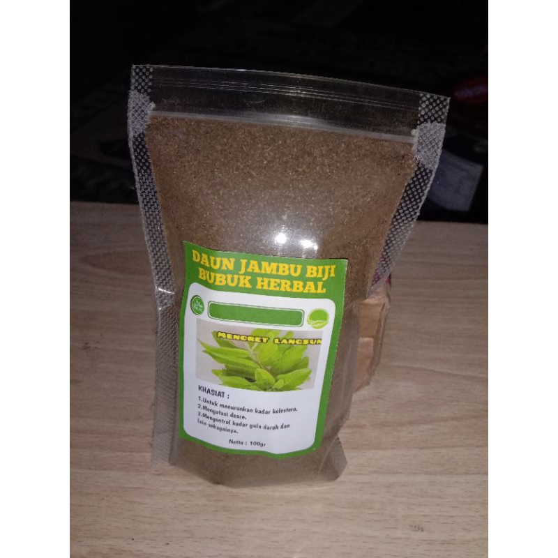 

Daun jambu biji bubuk herbal 100 gr