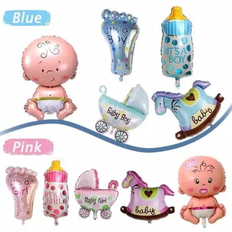 BALON FOIL BABY SHOWER
