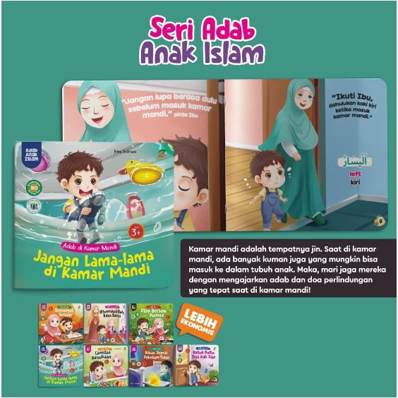 Ziyadbooks - Buku Cerita Anak - Seri Adab Anak Islam