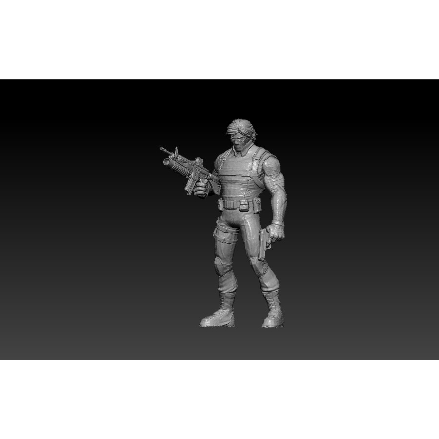 Figure Diorama Diecast 1/64 Hotwheels Unpainted (Super Hero)