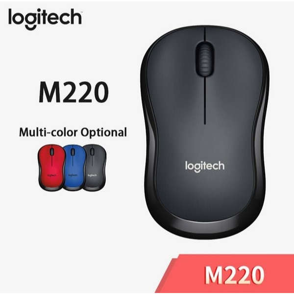 M220 Mouse Wireless Silent Click USB