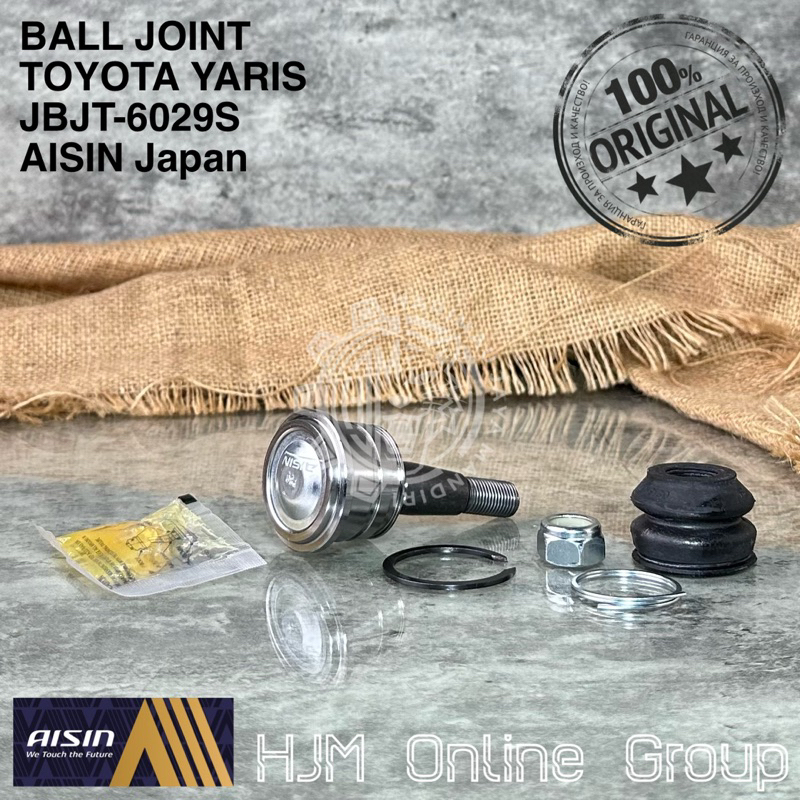 BALL JOINT LOW ARM SAYAP TOYOTA YARIS VIOS JBJT-6029S AISIN Japan