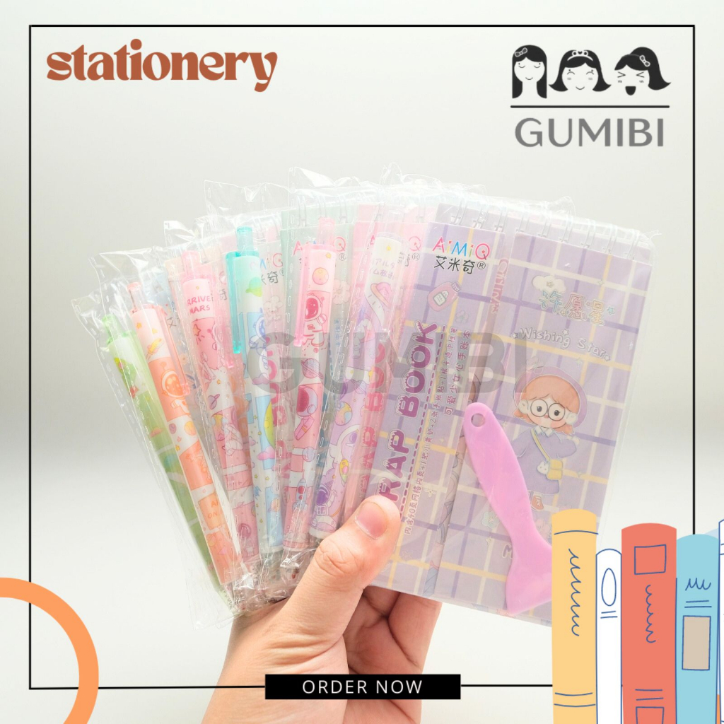 

BUKU STIKER ZC-AM36 NOTEBOOK STICKER SET FREE GANTUNGAN AKRILIK