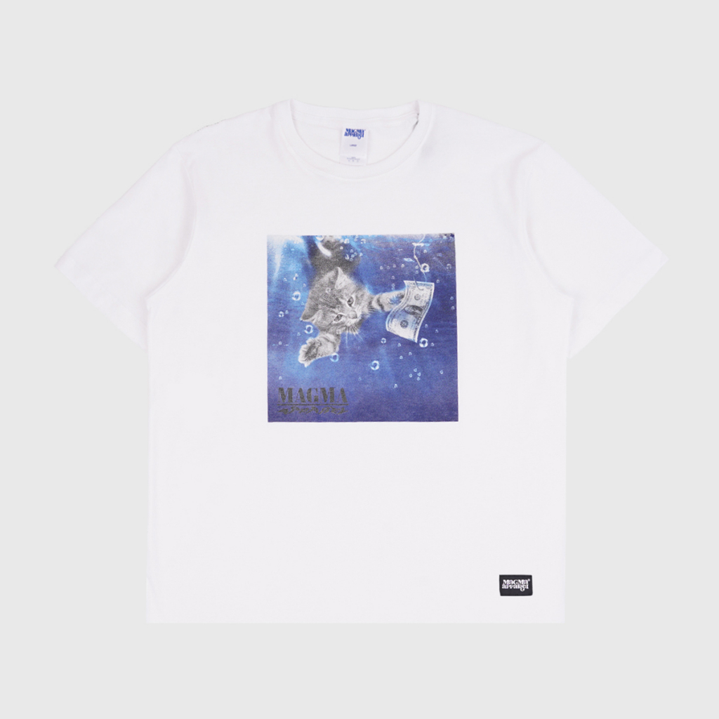 Magma Apparel - Dezires.08 putih | Kaos Traveling Magma Apparel