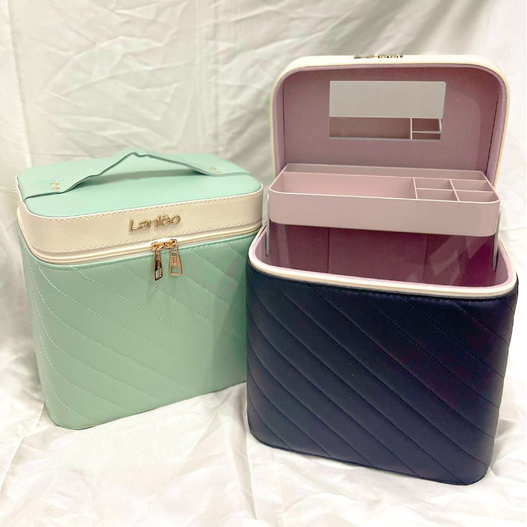 MB-B2261 Kotak kosmetik / Tempat Make Up / Beauty Case/1 Tingkat Baby 22.5x17.5x23.5cm