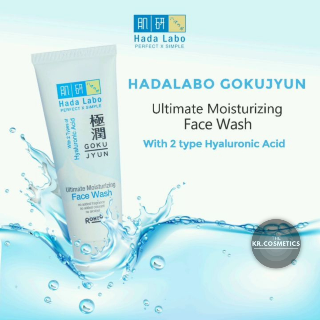 Hada labo Gokujyun Moisturising Face Wash 100gr