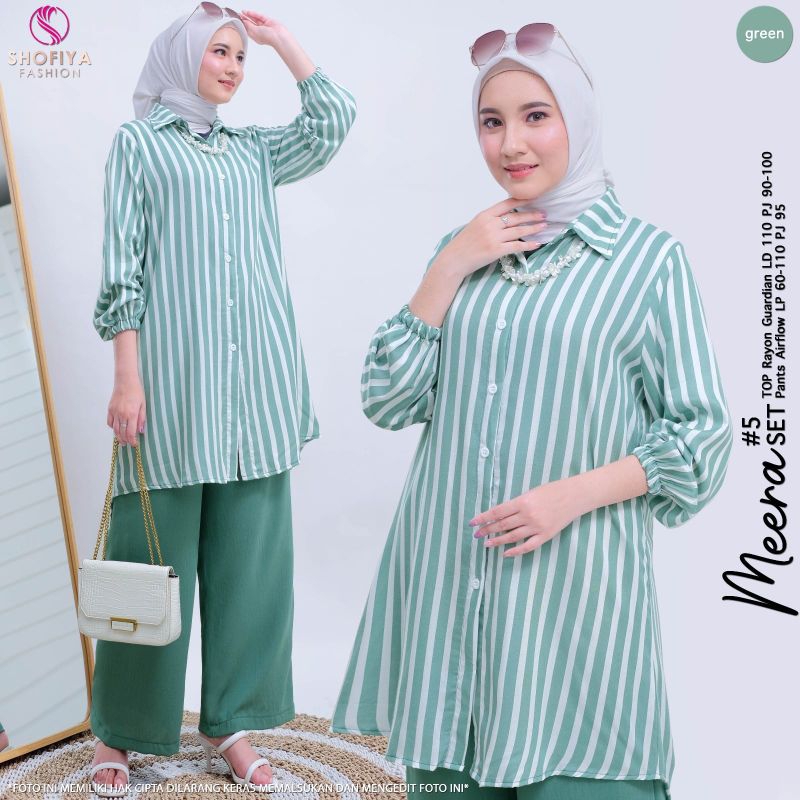 MEENA#5/MIYUKI SET WANITA BY SHOFIYA SFS