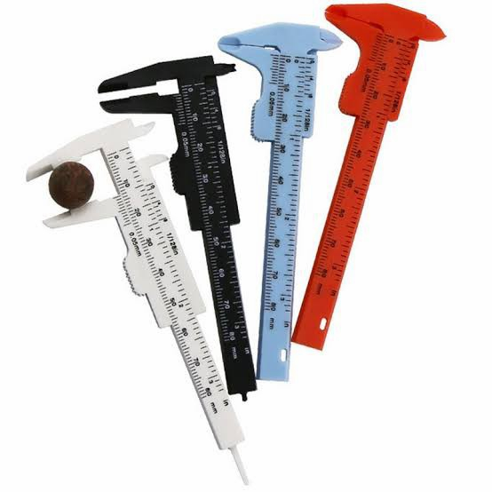 Jangka sorong Pengukur Vernier Caliper Mini plastik