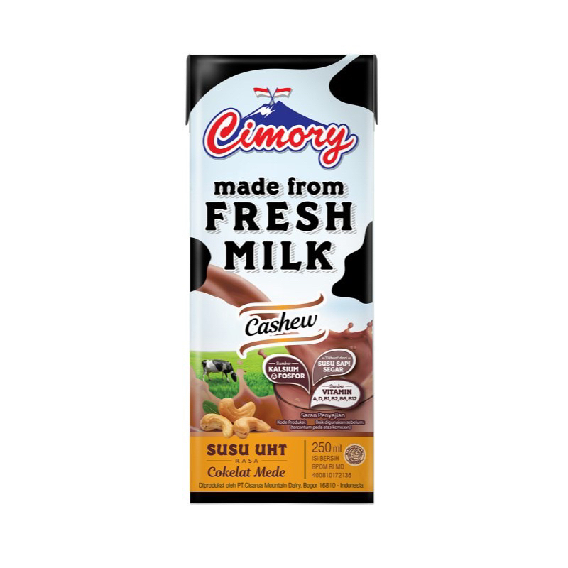 

Cimory Fresh Milk Chocolate Cashew 250 ml