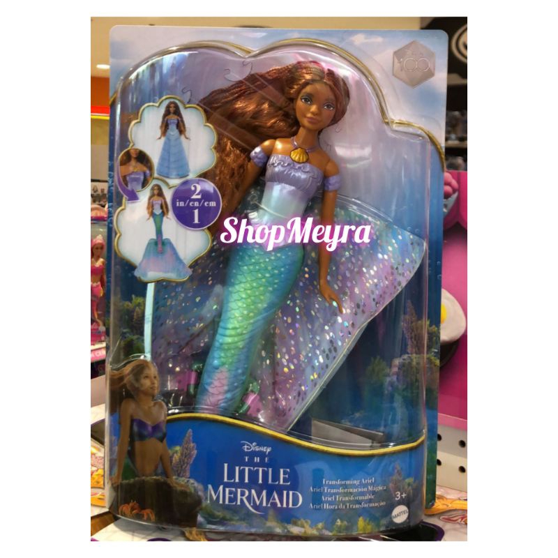 Disney The Little Mermaid Transforming Ariel Doll