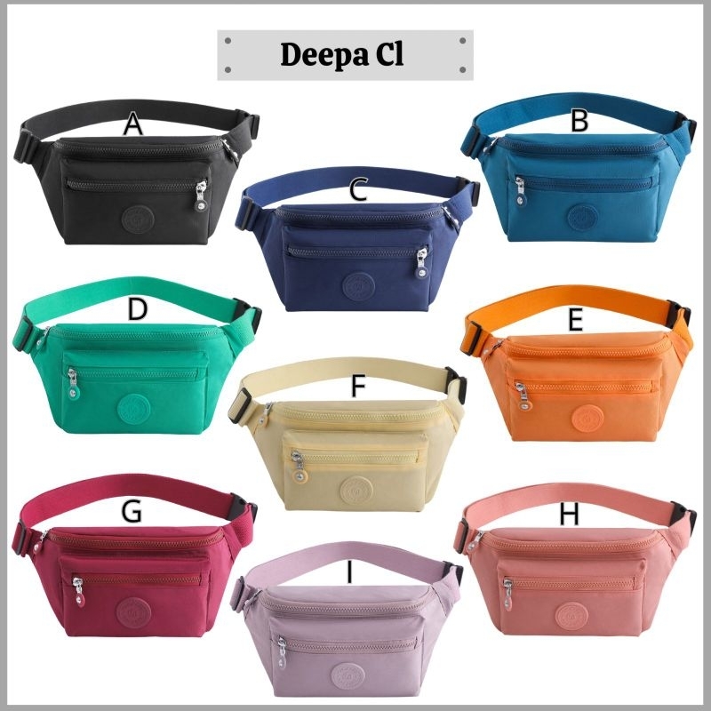 YUESITE DEEPA TAS PINGGANG WANITA PRIA WAISTBAG IMPORT ANTI AIR