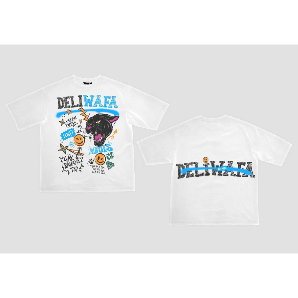 Deliwafa  - [Deliwafa] Oversize Unisex T-Shirt Mbois