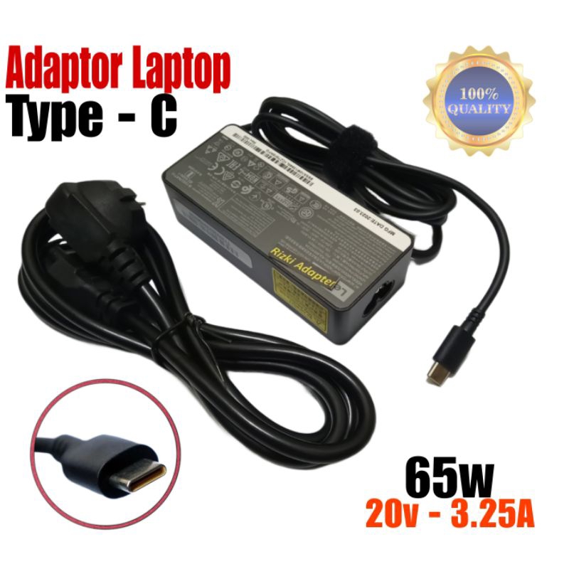 Adapter Charger Laptop Lenovo Thinkpad E480 E485 E580 E585 E490 E490s E495 E590 E595