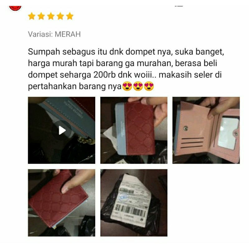 DOMPET WANITA IMPORT | DOMPET LIPAT WANITA