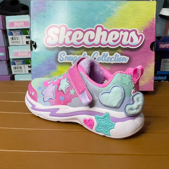 SKECHERS SNUGGLE SNEAKS GIRLS CASUAL SHOES