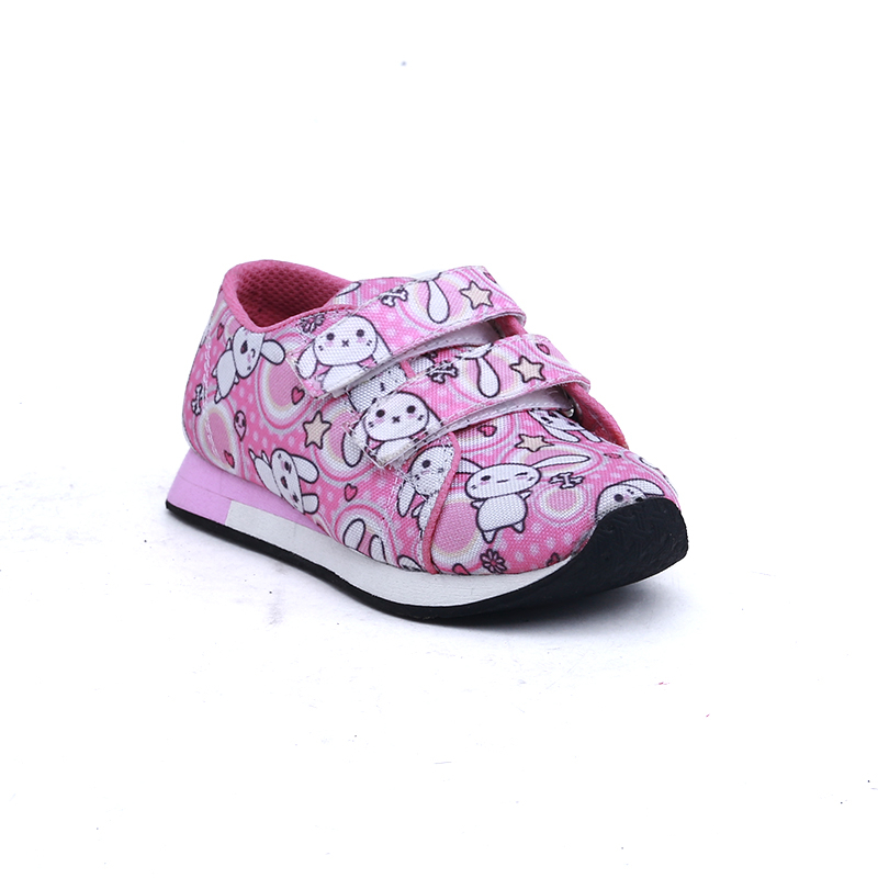 sepatu anak perempuan cewe wanita bergambar-motif-karekter pink lucu cantik