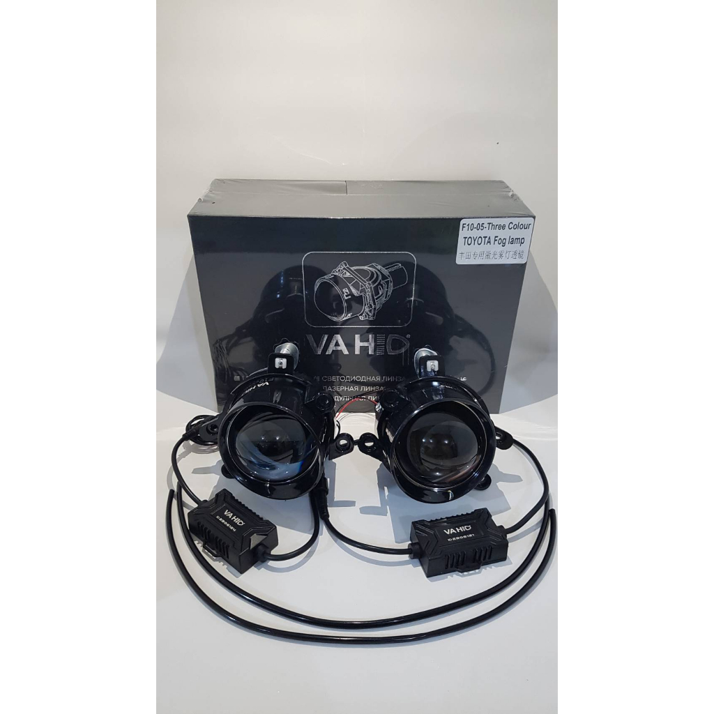 Fog Lamp Foglamp BiLED Bi-led VAHID F10 Lampu Kabut Bemper 3 Warna 3 Colors Toyota Honda