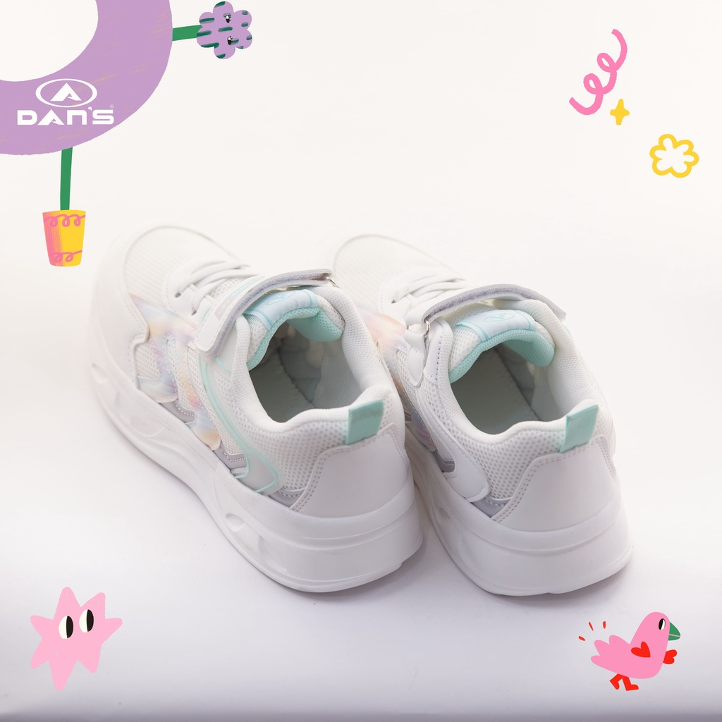 Dans Gelvira Sepatu Sneakers Anak Perempuan - White