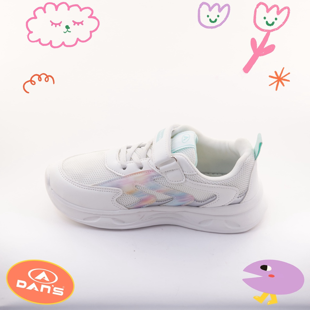 Dans Gelvira Sepatu Sneakers Anak Perempuan - White