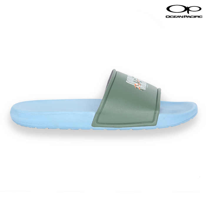 Ocean Pacific Sandal Pria Slide Hijau