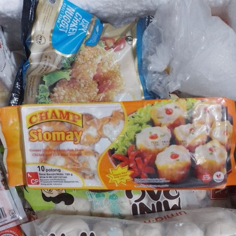 

Champ Siomay Ayam dan Ikan isi 10 potong