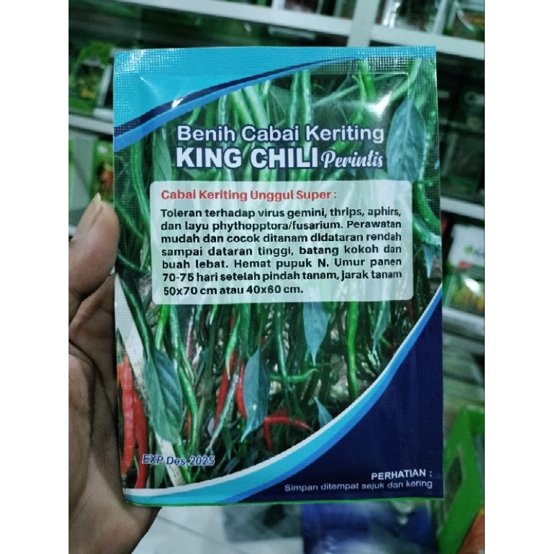 Cabe King Chili Perintis 10gr Original Pabrik Tahan Virus