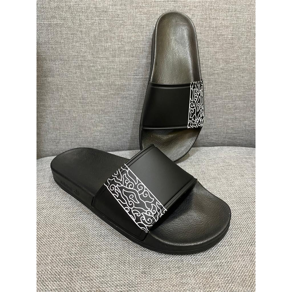 Sandal Selop Pria Motif BATIK Premium Quality