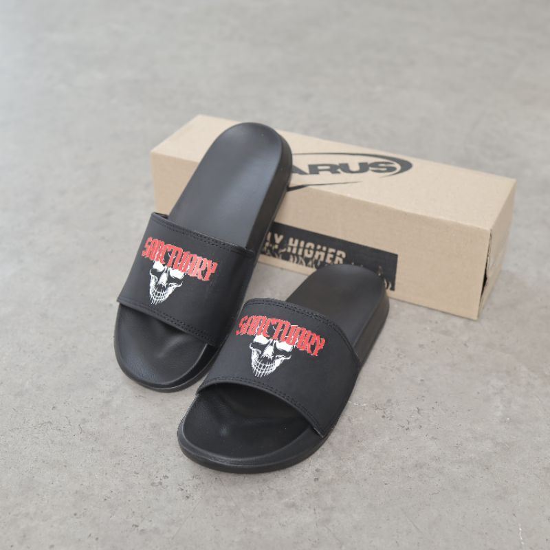 sandal slop pria wanita sanctuary icarus footwear