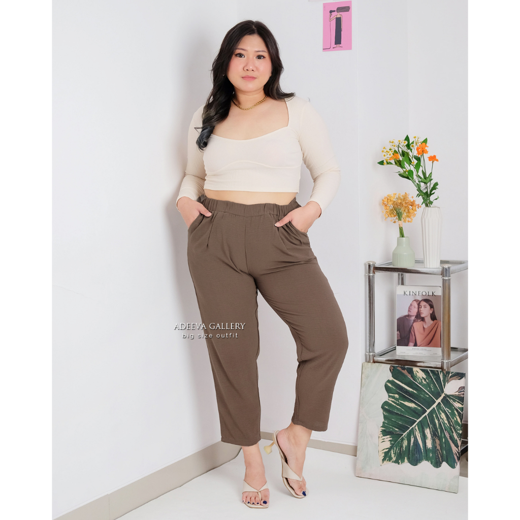 ADEEVA Clara Pants Celana Basic Jumbo