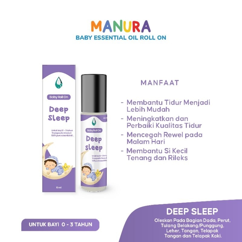 Baby roll on/Manura roll on essential oil 10ml/essential oil roll on