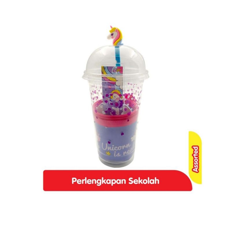 

Unicorn Pop Cup Stationary Assorted Perlengkapan Sekolah