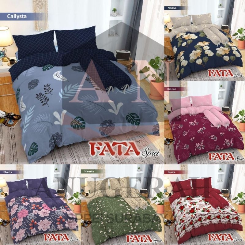 ANUGERAH - FATA BEDCOVER + SPREI 180X200 ORIGINAL TERBARU / BEDCOVER FATA / SPREI FATA 180X200