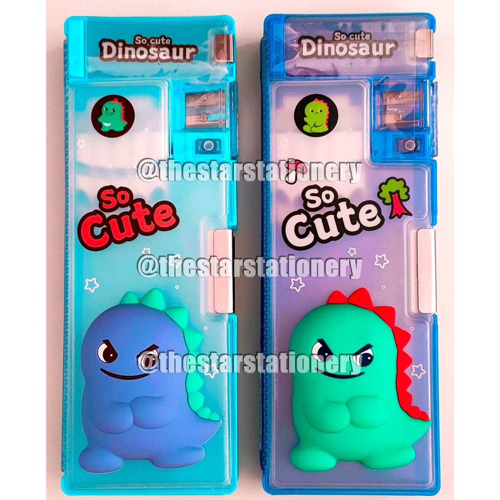 

(1 Biji) Kotak Pensil Magnet Xiaolingjing 35281 Squizzy / Tempat Pensil Magnet 24.5*9*5.5 Cm