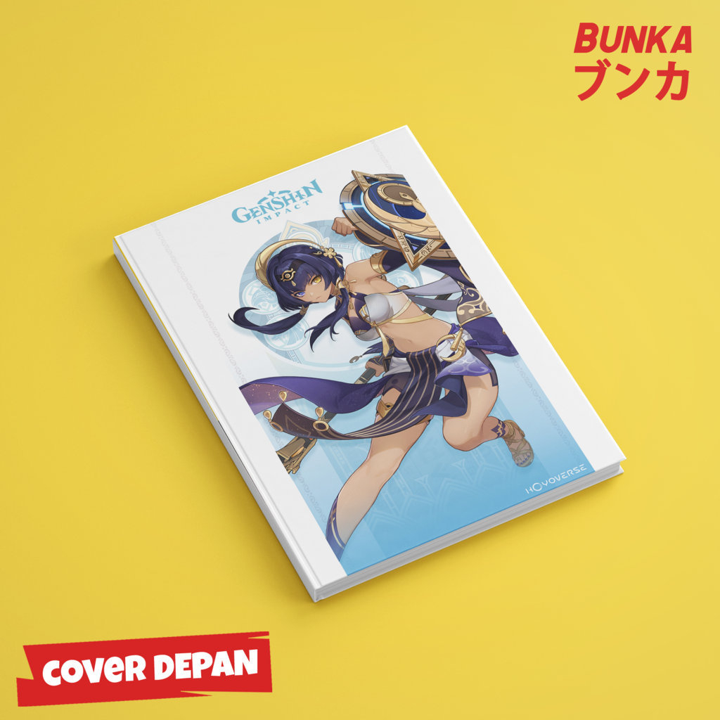 

Note Book Genshin Impact Candace New Character Hardcover A5 Buku Tulis Catatan Notes Agenda Planner Jurnal vintage buku catatan story book kado anniversary valentine cowok cewek murah