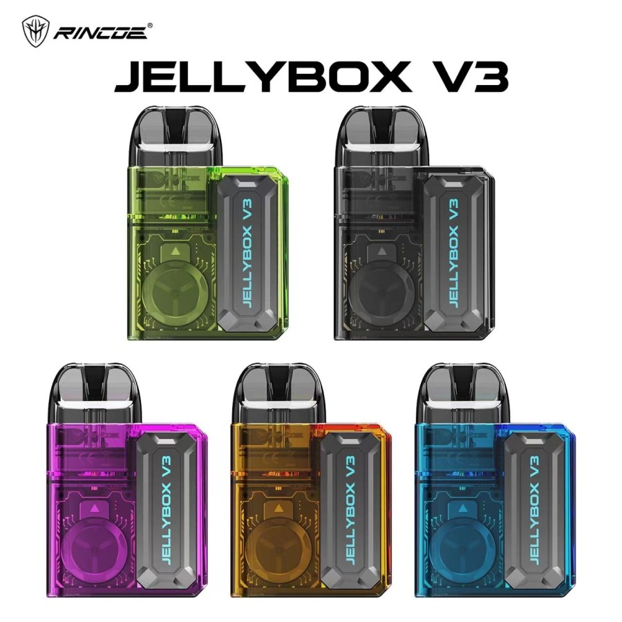 Pod System Rincoe Jelly Box V3 Pod Kit Authentic By Rincoe