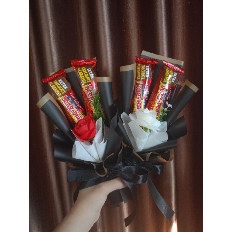 buket beng beng mini/buket jajan murah/buket/bouquete