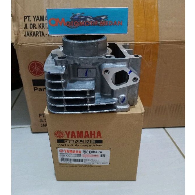 BLOCK SEHER KOMPLIT CYLINDER BLOK KOMPLIT KIT YAMAHA VEGA ZR 16S-E1310-20 5D9-E1630-00 ASLI ORIGINAL