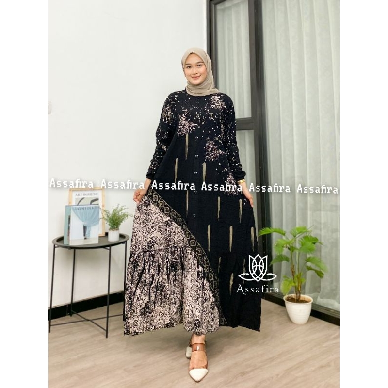 READY STOK GAMIS TWILL RAYON KANCING TERBARU 2022/DRESS MUSLIM/GAMIS RAYA/HOME DRESS