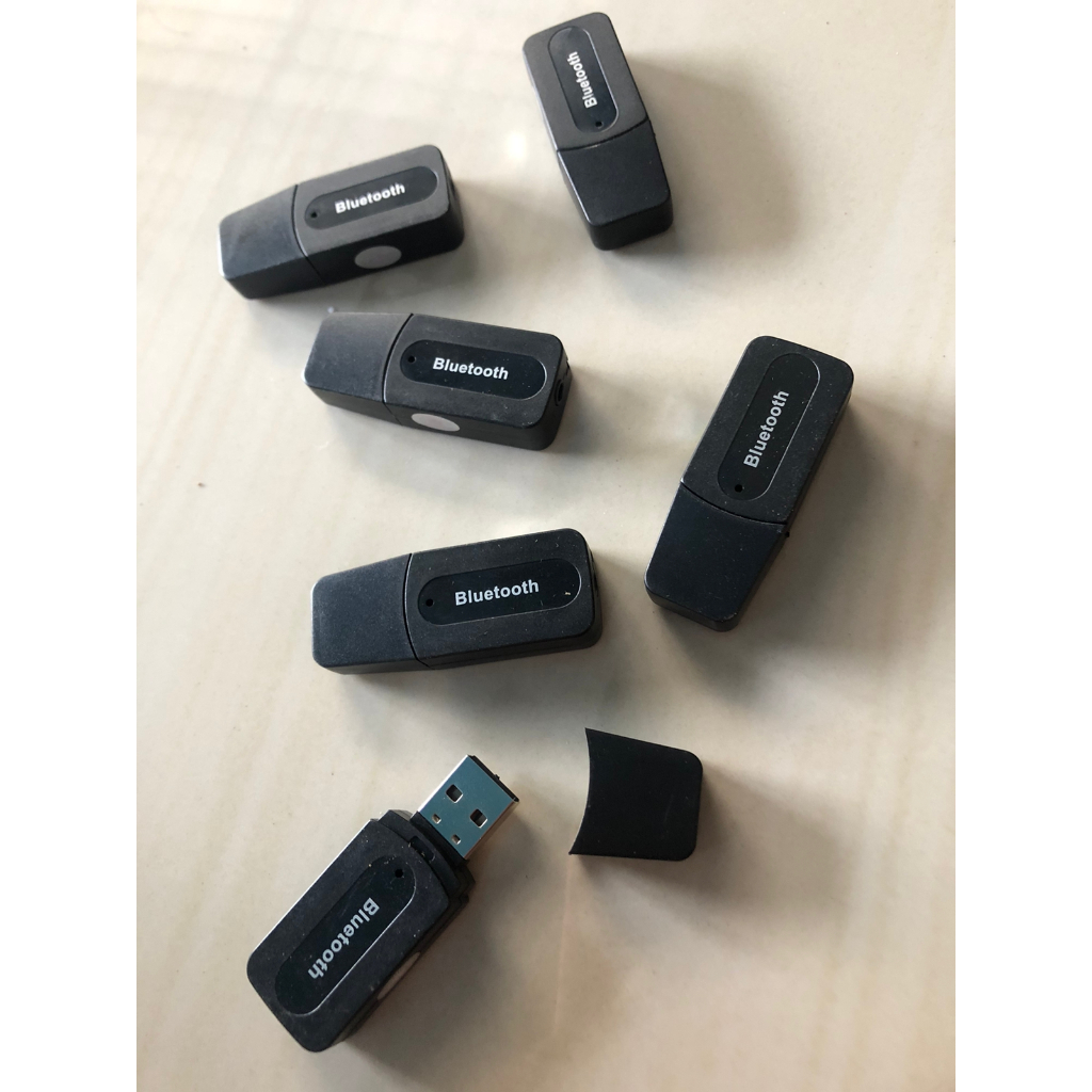 BACA DESKRIPSI USB BLUETOOTH 3.5MM STEREO AUDIO MUSIC RECEIVER ADAPTER FOR SPEAKER / CAR BLUETOOTH R