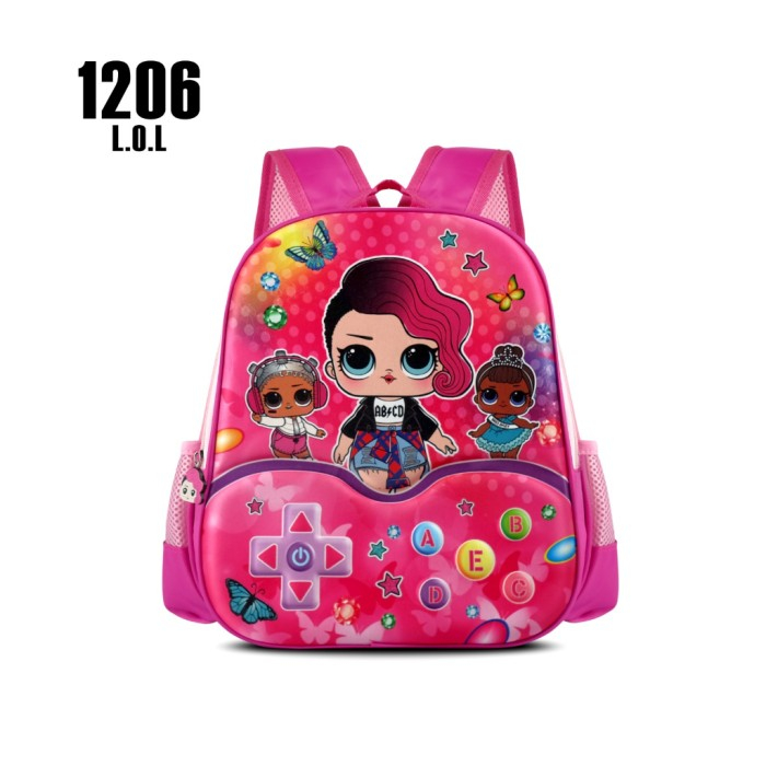 Barangunik2021 - Tas Sekolah Cartoon 14 Inch Tas Ransel Anak TK SD/Tas Karakter Anak TK SD