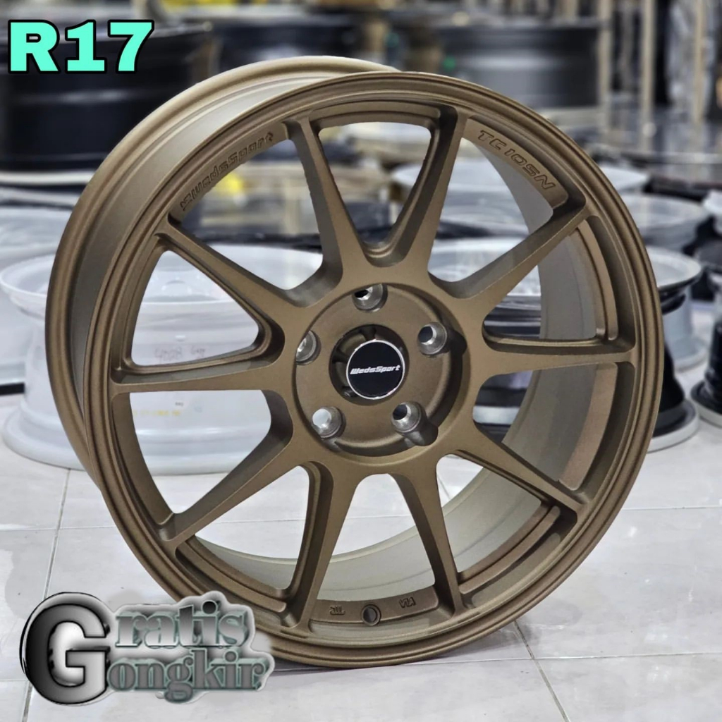 velg Wedssport  TC 105N ring 17 pcd 5x114,3 velg mobil innova xpander hrv terios civic velg racing r