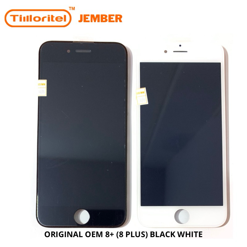 LCD ORIGINAL IPONE 8+ (8 PLUS) AA BLACK WHITE