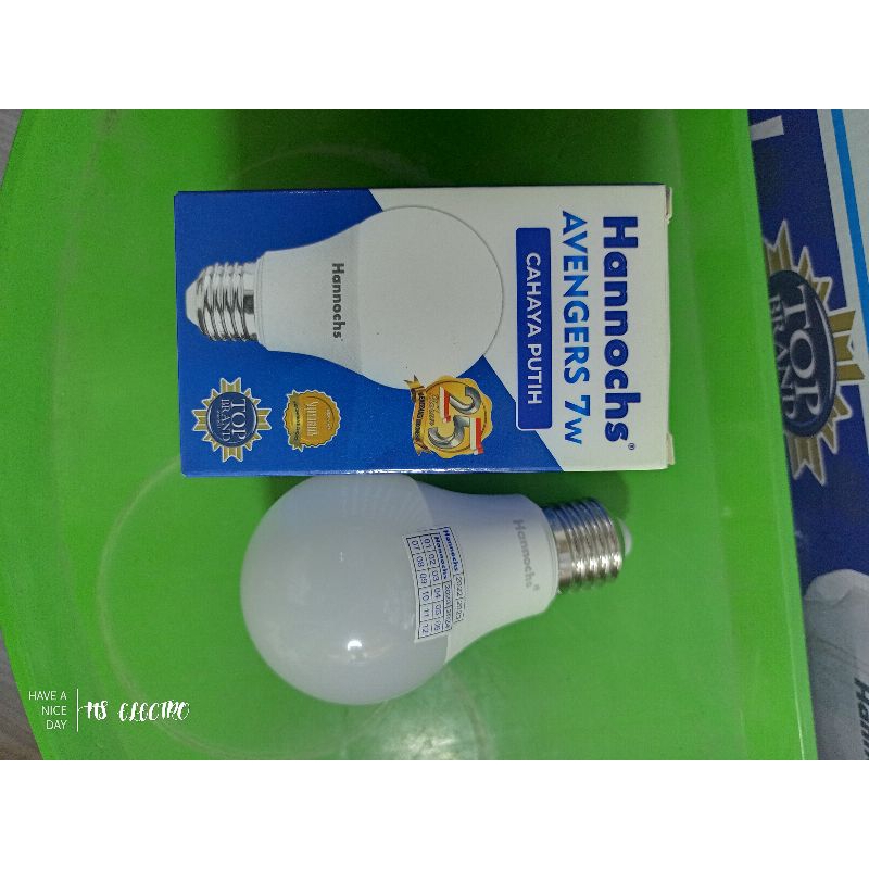 lampu led hannochs 7watt