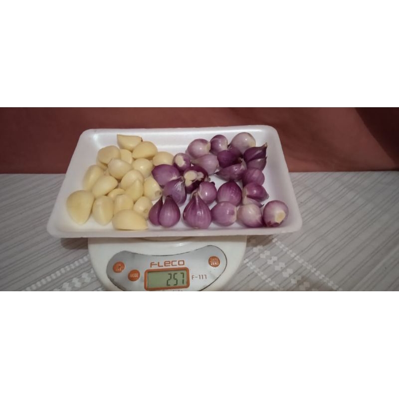 

bawang kupas