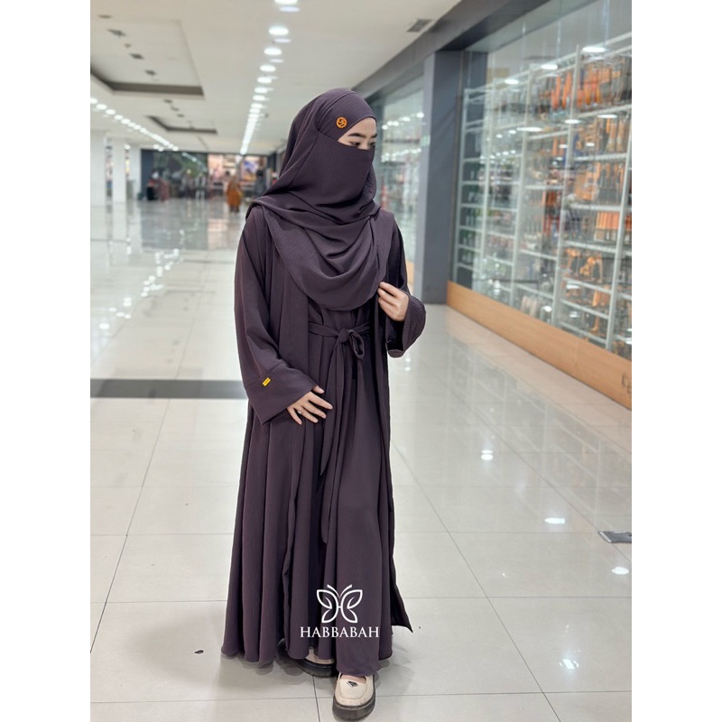 Abaya Outer 2 in 1 by Habbabah